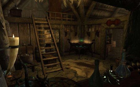 Логово колдуна скайрим