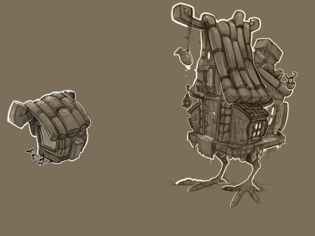 Пень концепт арт