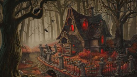 Сказочный домик ведьмы