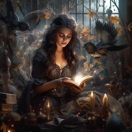 Фэнтези ведьма