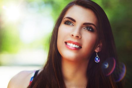 Лица девушек