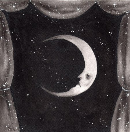 Полумесяц луна