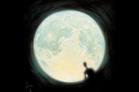 Луна в живописи