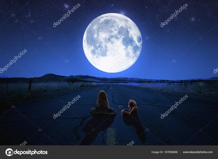 Ночь на луне