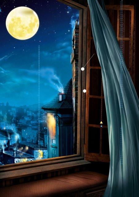 Ночное окно