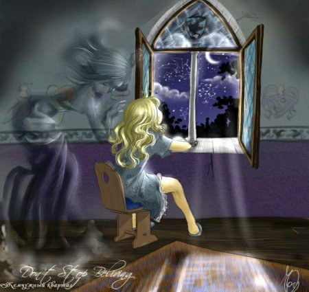 Девочка у окна