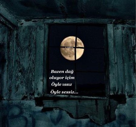 Лунный свет в окне