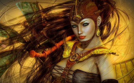 Девушка фэнтези