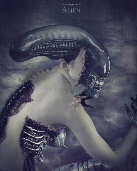 Ксеноморф самка королева sex