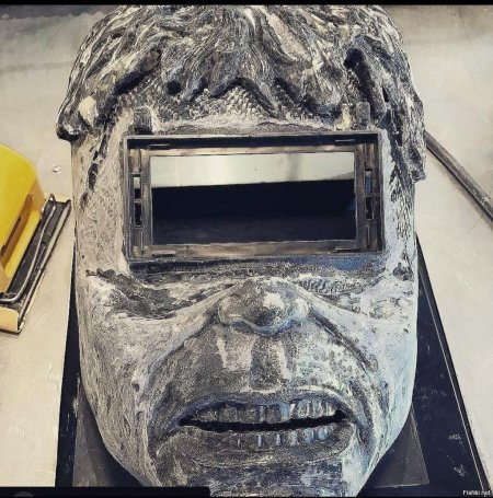 Маска сварщика катран