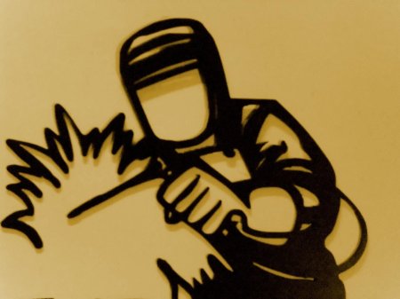 Логотип сварщик