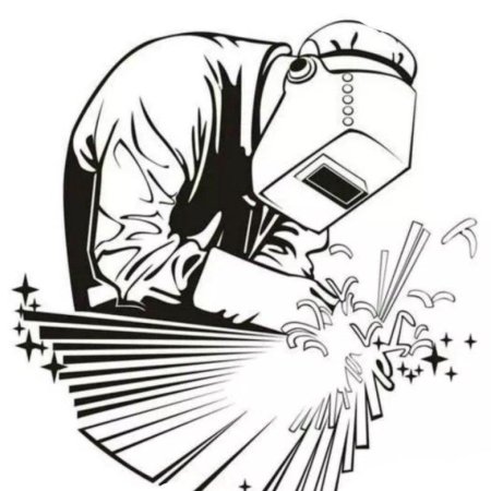 Сварщик эскиз