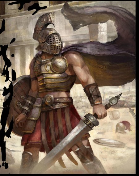 Римский воин гладиатор