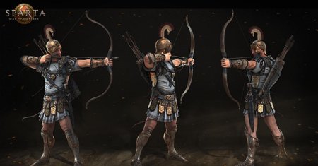 Критский лучник экипировка