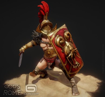 Мирмидон гладиатор