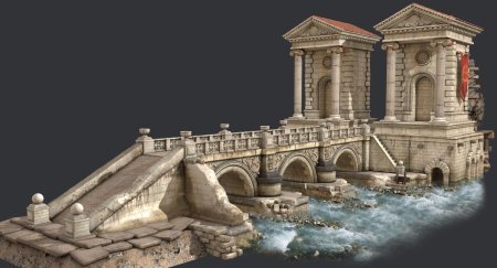 Древний рим 3d