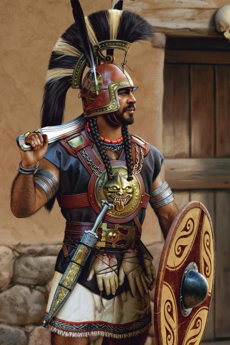 Воин древней греции гоплит