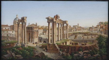 Древний рим живопись