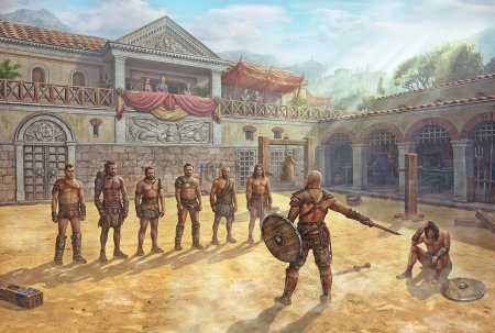 Гладиаторы рима игра