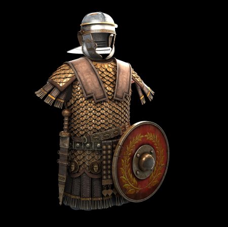 Доспехи воина древнего рима
