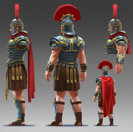 Римский воин легионер