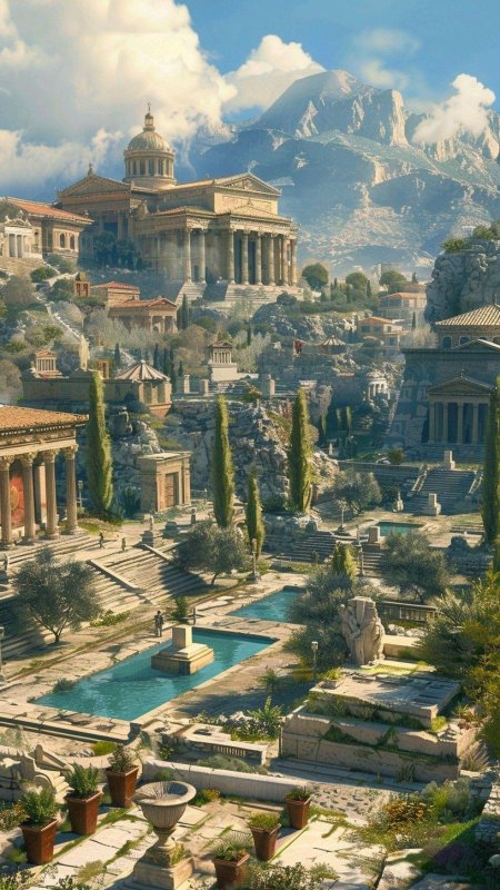 Древний рим 4к