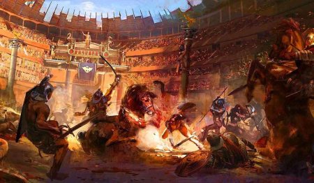 Колизей в древнем риме гладиаторские бои