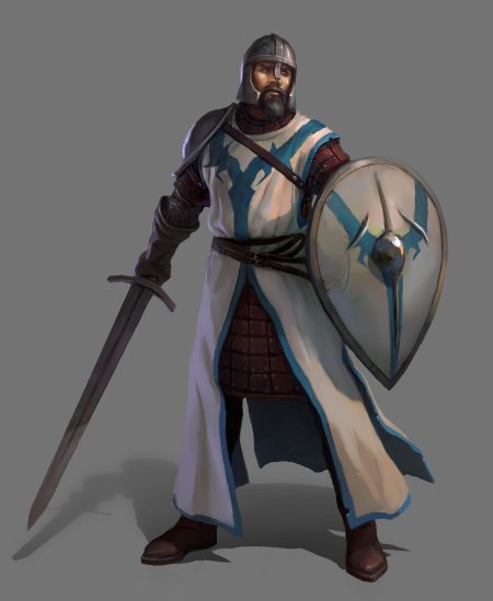 Рыцарь средневековый