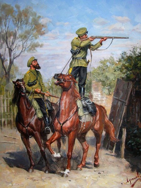 Донские казаки картина