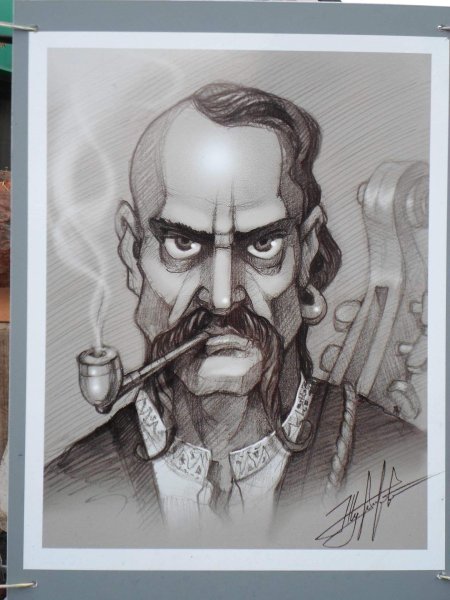 Рисунки тарас бульба