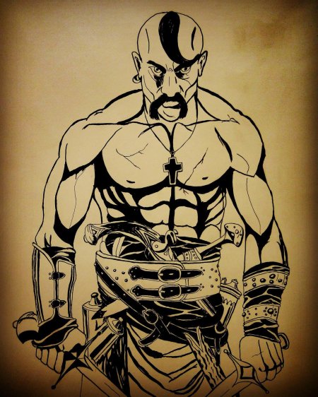 Рисунки казаков характерников