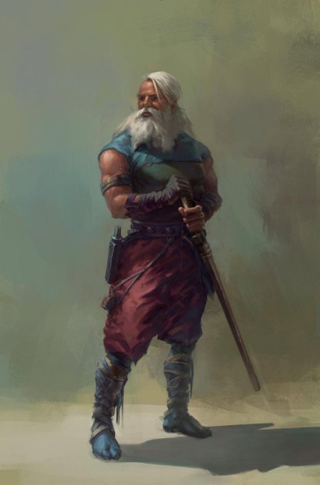 Боевой монах днд арт