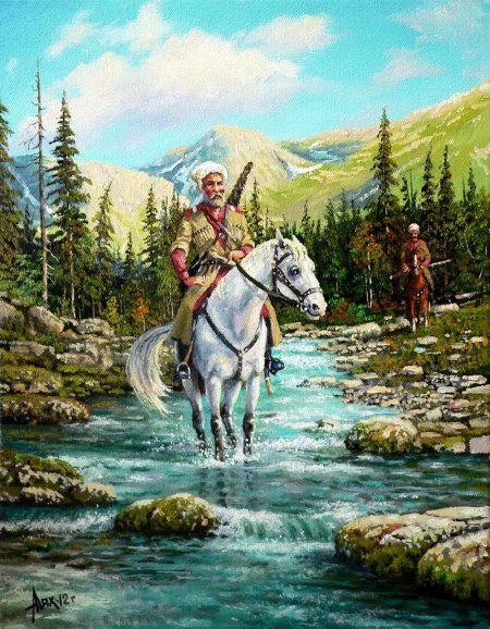 Казачий художник андрей петрович лях