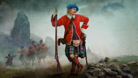 Шотландский килт 17 век