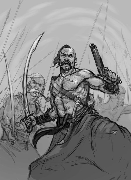 Казаки рисунки