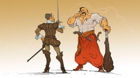 Казак мультяшный