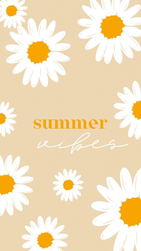 Обои ромашки пинтерест на айфон