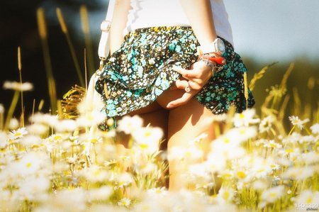 Девушка лето