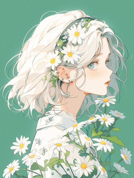 Рисунки девушек из аниме