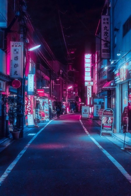 Город токио неон