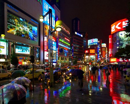 Ночное токио