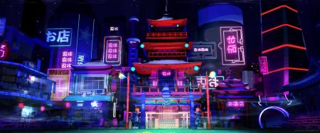 Неоновый стиль