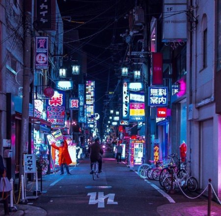 Красивые улицы японии