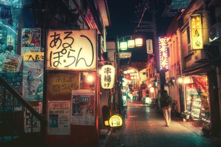 Корея улицы токио