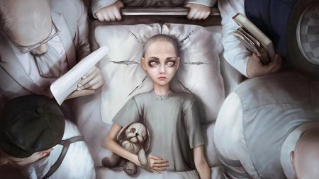 Психиатрическая больница рисунок