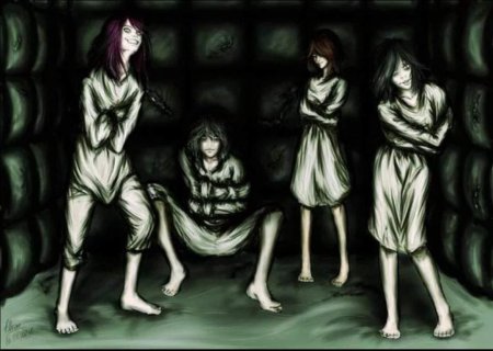 Джефф убийца в смирительной рубашке