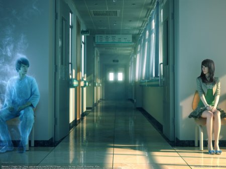 Парень призрак