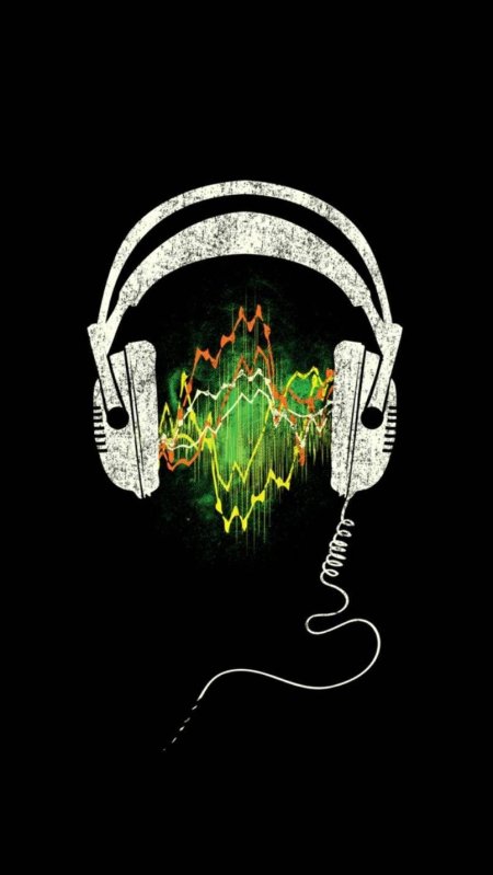 Наушники с музыкой