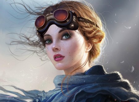 Девушка арт