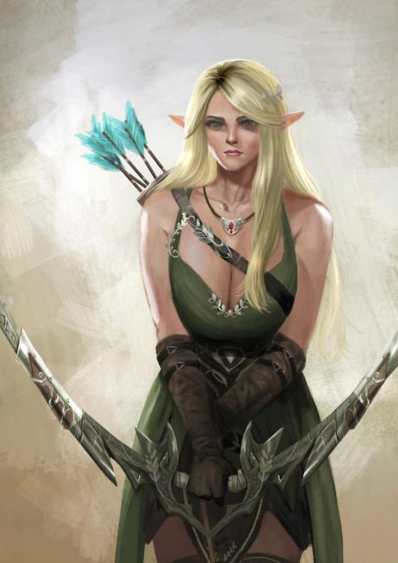 Лесные эльфы днд внешность